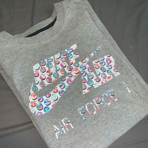 EUC🚹Nike AF1 “BBall Faces” Shirt, LG, RARE AF🏀🔥